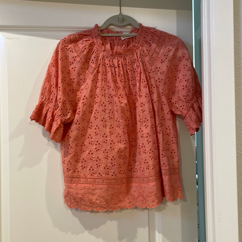 Ulla Johnson Coral Eyelet Top, 4